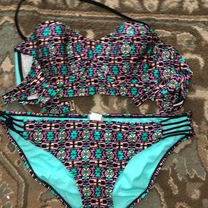 Cute colorful bikini